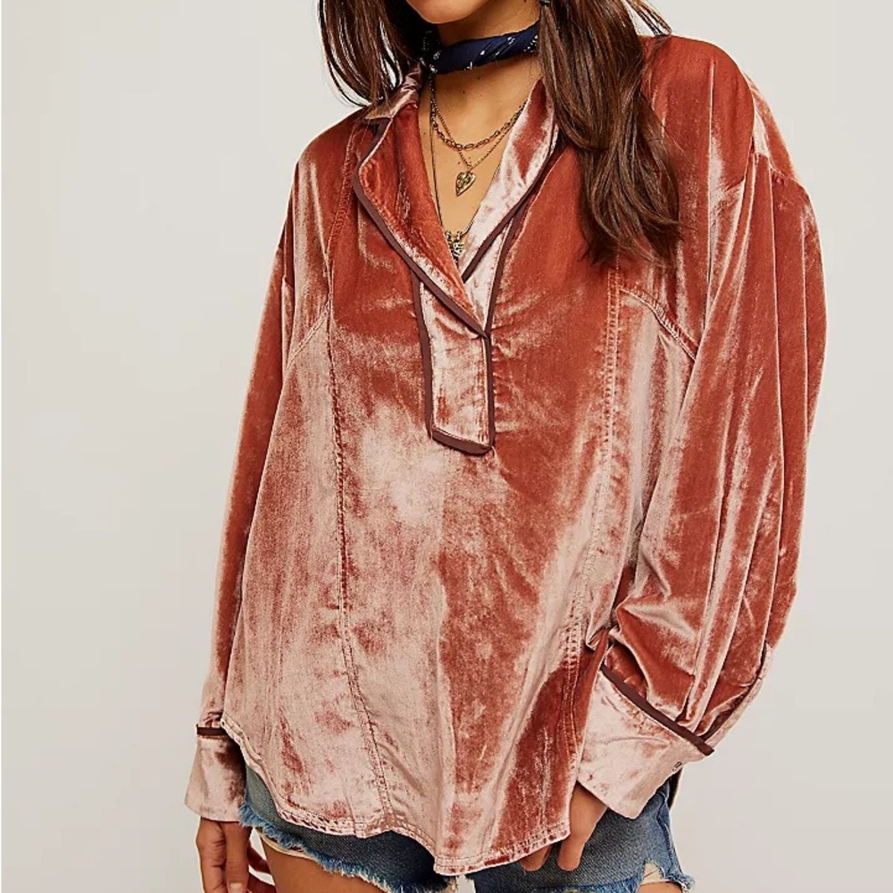 Free People - Velvet Top